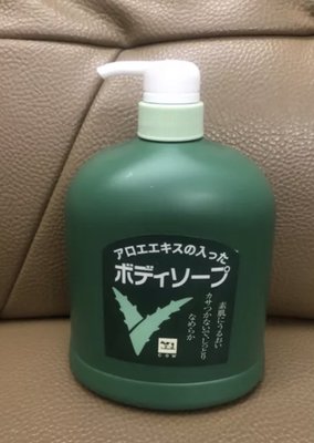 日本原裝進口 COW 牛乳石鹼 蘆薈精華沐浴乳一瓶1200ml 509元 --可超商取貨付款