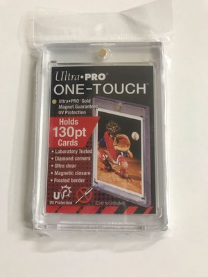 【美】Ultra Pro磁扣式厚卡片夾 抗UV130PT（贈外層自黏袋）#81721-UV 適用 球衣卡 展示保護
