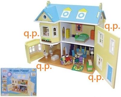 DIY組裝 歐美風格 別墅 房屋 娃娃屋 景觀住宅 木製玩具 娃娃房子 家具 樓房 小木屋 居家擺飾 兒童遊戲 建築模型