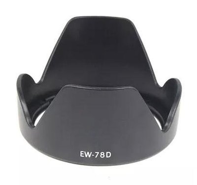 台南現貨for Canon 副廠 EW-78D 遮光罩 EF-S 18-200mm EF 28-200mm可反扣
