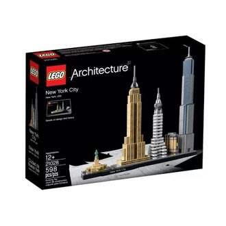 LEGO 樂高積木 21028 世界建築Architecture系列New York City 紐約【小瓶子的雜貨小舖】