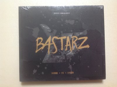 ～拉奇音樂～ BASTARZ (Block B) 1ST MINI ALBUM：品行ZERO 全新未拆封。團。