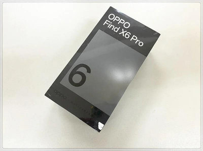 OPPO Find X6 Pro 大月銀月 16G+512G【全新未拆封】【台北市自取面交】