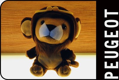 法國 PEUGEOT‧ 2016年‧猴年獅寶寶玩偶【全新品】