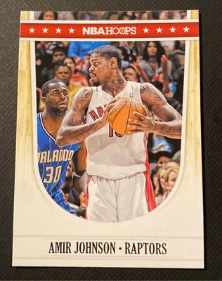 2011-12 NBA Hoops - [Base] - #229 - Amir Johnson