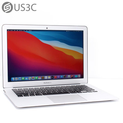 【US3C-台南店】【一元起標】2014年初 Apple MacBook Air 13吋 i5 1.4G 4G 128G 銀色 輕薄型筆電 二手筆電