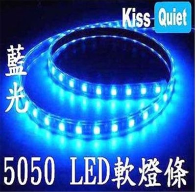 LED藍光防水軟燈條 1米