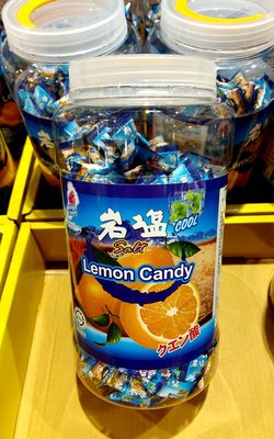 馬來西亞 Bigfoot 岩鹽 岩塩 薄荷岩鹽檸檬糖 900公克 過年 糖果 送禮 伴手禮 Lemon Candy