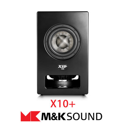 台中『崇仁視聽音響』M&K SOUND X10+ 雙單體推挽式主動式超低音