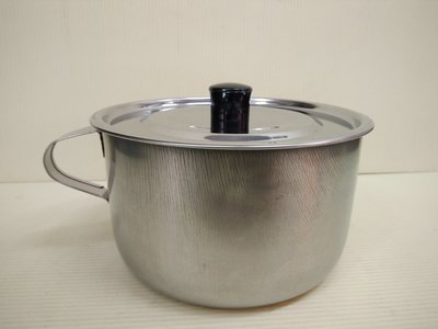 430(18-0)不鏽鋼調理鍋附蓋14cm