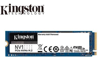 《SUNLINK》金士頓 Kingston NV1 500G 500GB NVMe PCIe SSD SNVS/500G