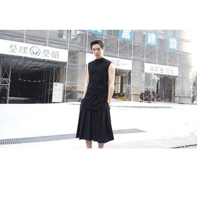 (vincent shop)TRAN - 開衩褲裙