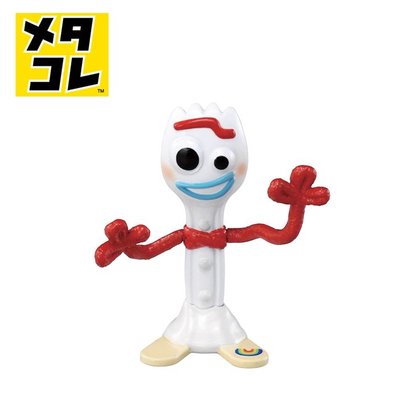 Metacolle 合金人偶 叉奇 掌上人偶 模型 FORKY 玩具總動員 迪士尼 日本正版【799498】