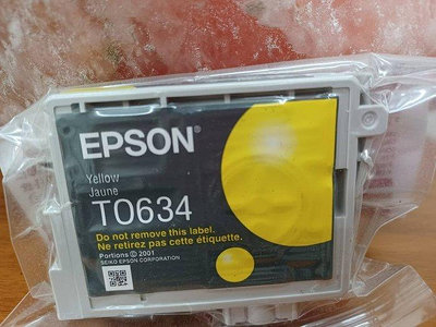 ☆呈運☆庫存品EPSON T0634原廠裸裝黃色C67/CX3700/CX4100/CX4700/CX5700F-8顆免運