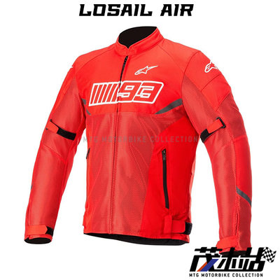 ❖茂木站 MTG❖ Alpinestars LOSAIL AIR A星 夾克 防摔衣 限量 MM93 聯名款。紅白
