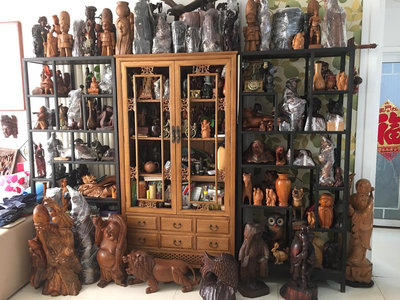 日本回流木雕擺件，有木雕熊，巴厘島美女木雕，黑檀木美女木雕，