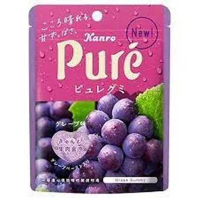 【享吃零食】日本 Kanro甘樂 Pure葡萄軟糖