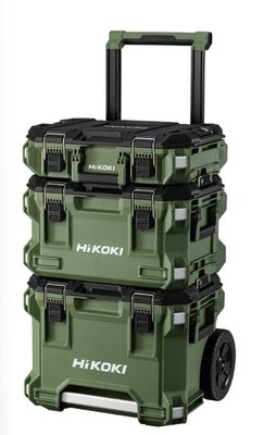 現貨~HIKOKI 日立 Multi Cruiser 堆疊工具箱組 最新款 超防水 森林綠 工具箱