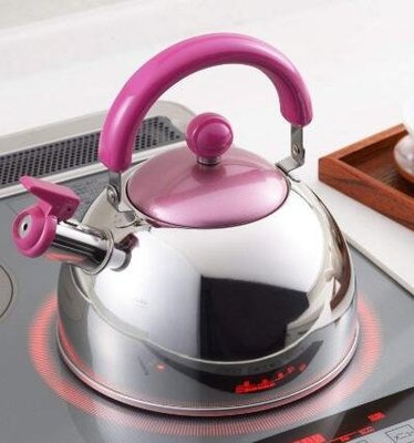 日本進口 日本製不銹鋼熱水壺 鳴笛開水壺2.5L 煮熱水壺茶壺 泡茶壺304不鏽鋼壺 2636A