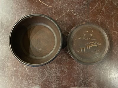 日治日據時代早期台灣神社果子盤 茶盤