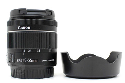 【高雄青蘋果3C】Canon EF-S 18-55mm f4-5.6 IS STM 標準鏡頭 二手鏡頭 #84561
