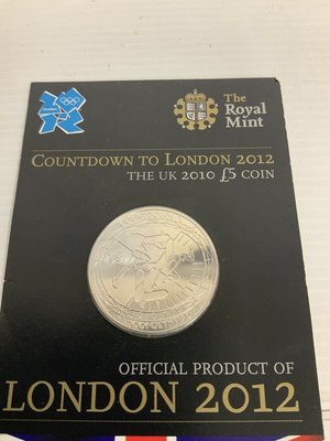 2012 倫敦奧運官方紀念幣 (台灣少見，英美售價超過千元！)
