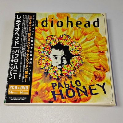 電臺司令成名曲 Creep Radiohead -Pablo Honey 2CD+DVD