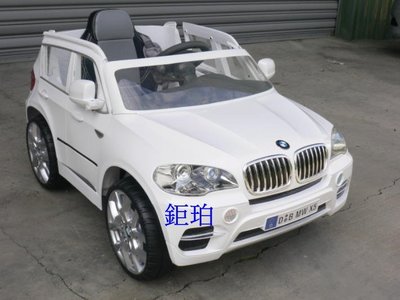 【鉅珀】原廠授權BMW-X5雙馬達時速可微調從2~4.5公里無段變速及緩啟步功能+緩停遙控電動車