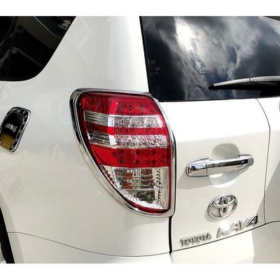 【JR佳睿精品】3.5代 Toyota 豐田 Rav4 小改款 XA30 09-12 鍍鉻後燈框 尾燈框 後燈 改裝