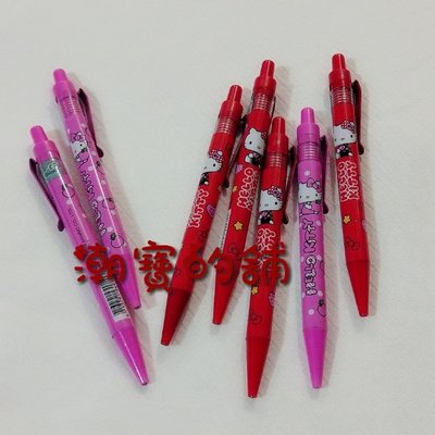 潮寶的舖 現貨 正版授權 三麗鷗Hello Kitty自動鉛筆 文具用品 鐵筆夾自動筆