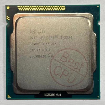 臺式機CPU i3 3220 i3 3225 i3 3240 i3 3245 1155 三代 cpu 電腦處理器