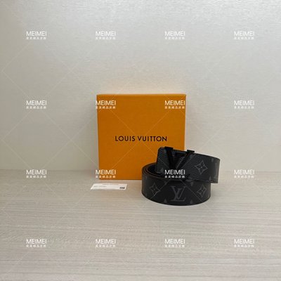 30年老店 預購 LOUIS VUITTON 皮帶 M0449T 95 公分 消光 帶頭 單面 Lv