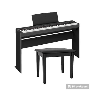 ⏰加送琴椅🔥全新 Yamaha P-225 數位鋼琴 黑色款 /   琴架 鋼琴式踏板全配 【六絃樂器】