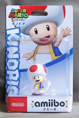 【月光魚 電玩部】現貨全新 amiibo KINOPIO 超級瑪利歐 奇諾比奧 蘑菇 前進！奇諾比奧隊長 3DS NS