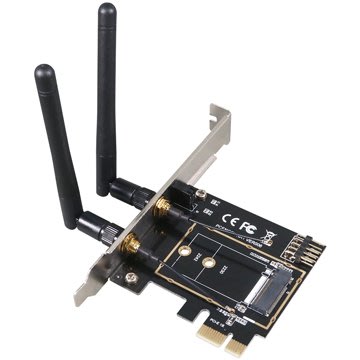 伽利略 M.2 WiFi/BT to PCI-E 轉接卡 (MWBTPE)