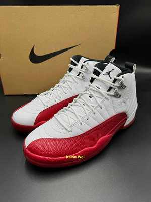 Air Jordan 12 Retro Cherry 白紅 CT8013-116 籃球鞋 US10