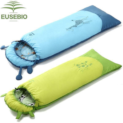 睡袋EUSEBIO睡袋兒童秋冬季加厚保暖睡袋室內大童防踢被學生午休睡袋睡袋