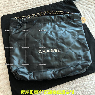 【MattStudio】現貨 香奈兒Chanel 22bag鏈條包 單肩包