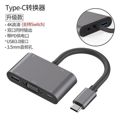 【現貨】PZOZ適用於Type-c轉HDMI蘋果macbook air電腦投影儀MINI DP轉換器手機連接電視USB顯