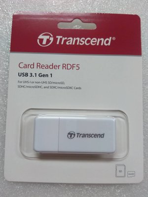 @淡水無國界@ 創見 RDF5 讀卡機 SD卡 高速 USB 3.1 MicroSD 記憶卡 雙槽讀卡機 TF USB3