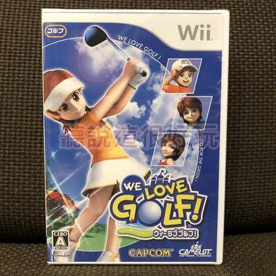全新未拆 Wii 大眾高爾夫 WE LOVE GOLF！全民高爾夫 日版 正版 遊戲 5 W957