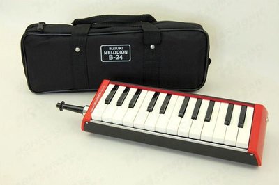【音和樂器】Suzuki B-24C低音口風琴(日本原廠製造，總代理公司貨，內詳)
