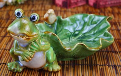 歐美進口 好品質 陶瓷 青蛙樹蛙小鳥動物 葉子樹葉 肥皂盒鑰匙雜物飾品多功能收納盒收納盤 客廳擺件擺設品送禮禮品