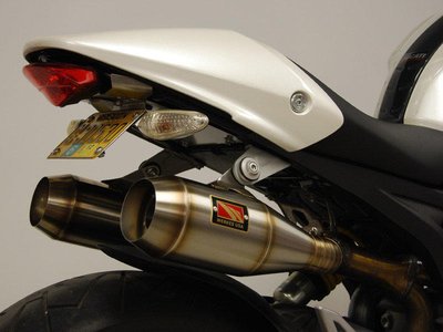 DNS部品 USA Competitio​n Werkes GP Style 尾段 排氣管 Ducati Monster 696 796 1100