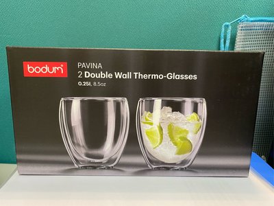 【Bodum】雙層玻璃杯 0.25L(兩入組)