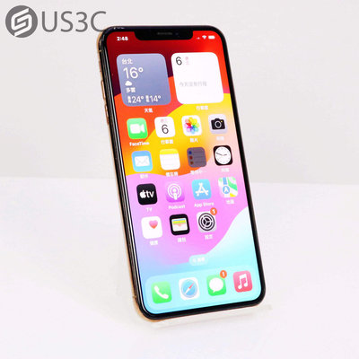 【US3C-小南門店】公司貨 Apple iPhone XS Max 256G 6.5吋 金色 後置雙鏡頭 FaceID 二手手機 UCare延長保固6個月