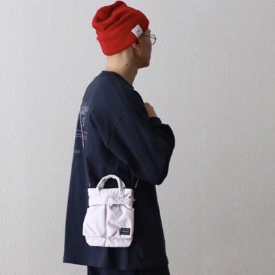 NEXUSVII. PORTER (NexusSeven×Porter) SAKURA DYE HELMET BAG 斜背