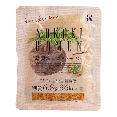 【NAKAKI】蒟蒻纖食拉麵-細圓麵 (180g/包) #日本產