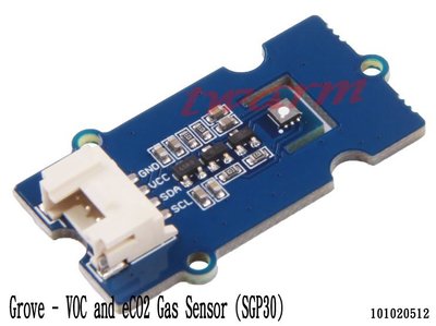 《德源科技》 Seeed 原廠 Grove - VOC and eCO2 Gas Sensor (SGP30) (101