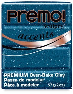 Premo! Accents Sculpey 特殊效果 軟陶 57g 2oz Oven-Bake Clay PE02